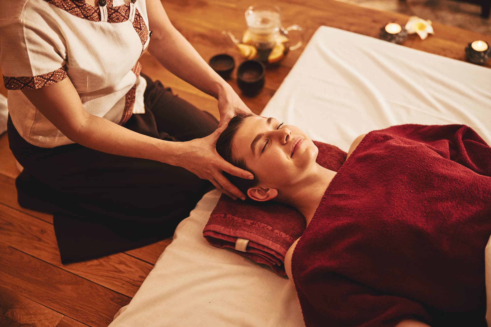 Relaxing massage treatment at Ivory Thai Massage